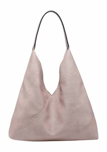 Geanta shopper cu portfard in interior, piele ecologica, R39301