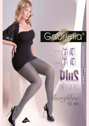 Dres Gabriella Plus Size Rubensa 60 den