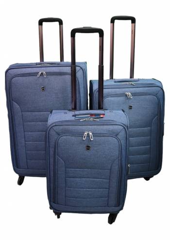 Set de trolere DJ626, 3 dimensiuni 20", 24", 28", 4 roti pivotante