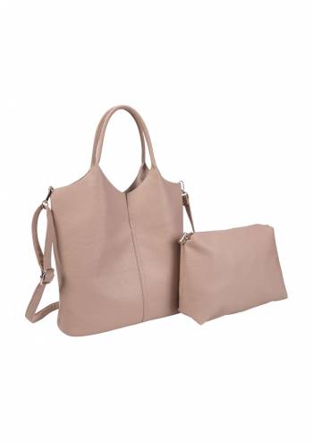 Geanta dama cu portfard inclus si bareta detasabila, piele ecologica, R240878