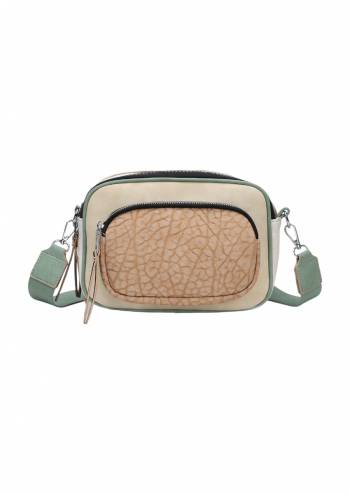 Geanta crossbody de dimensiune mica, piele ecologica, bretea extensibila si detasabila, R1358