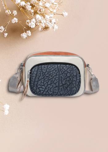 Geanta crossbody de dimensiune mica, piele ecologica, bretea extensibila si detasabila, R1358
