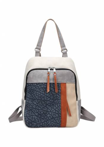 Rucsac dama din piele ecologica, multicolor, R1359
