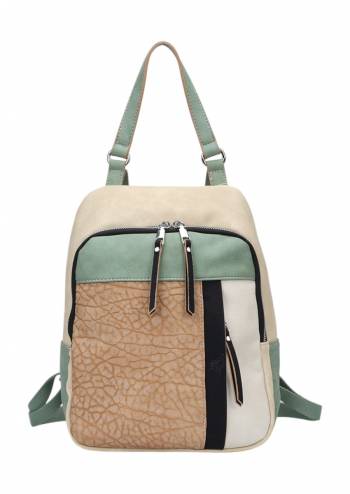 Rucsac dama din piele ecologica, multicolor, R1359