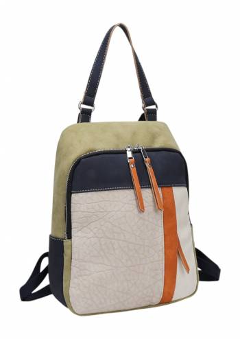 Rucsac dama din piele ecologica, multicolor, R1359