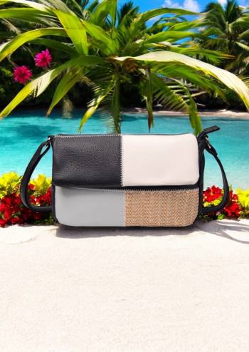 Geanta dama model crossbody, bareta extensibila, R240463