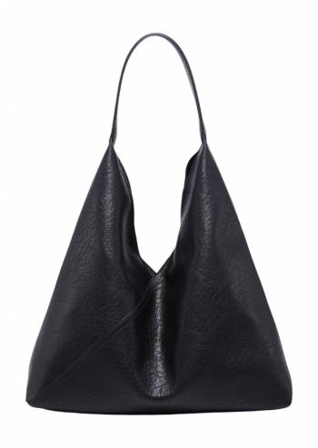 Geanta shopper cu portfard in interior, piele ecologica, R39301