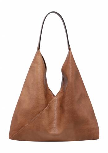 Geanta shopper cu portfard in interior, piele ecologica, R39301