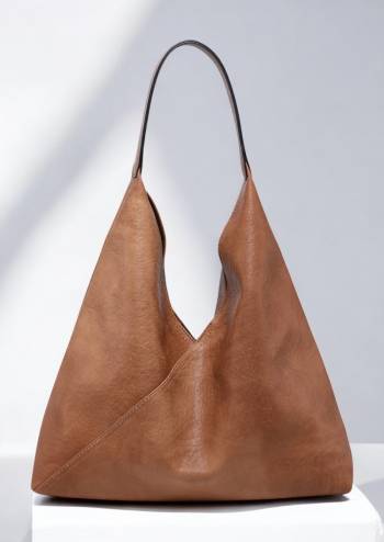 Geanta shopper cu portfard in interior, piele ecologica, R39301