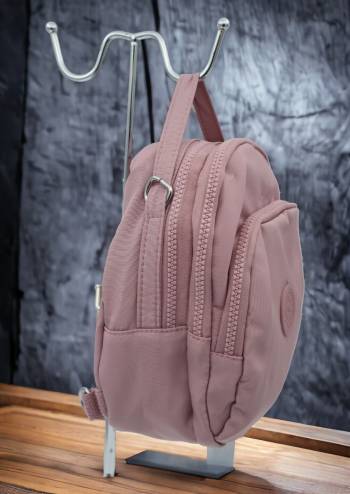 Mini rucsac multifunctional N60, material impermeabil, curea reglabila si detasabila, 20cm x 19cm x 11cm