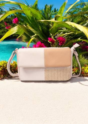 Geanta dama model crossbody, bareta extensibila, R240463