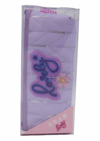 Penar pentru fete cu paiete si cusaturi aplicate H-143, 21cm x 10cm x 4cm